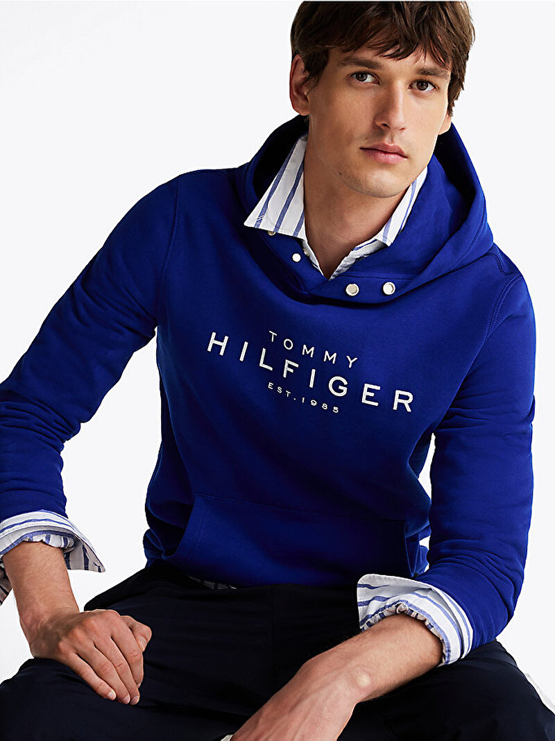 Erkek Tommy Hilfiger Hoodie Lacivert MW0MW37455D03