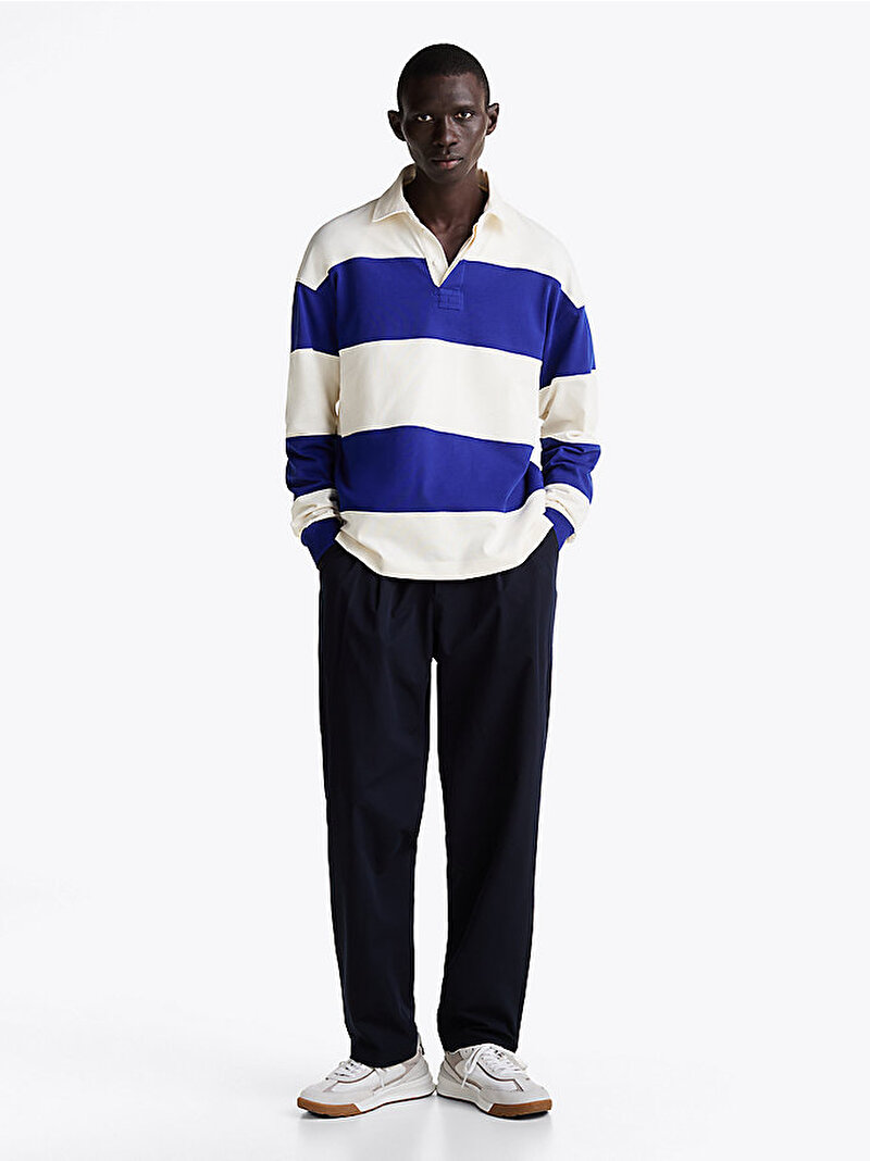 Erkek Blocking Rugby Sweatshirt Çok renkli MW0MW374730A4