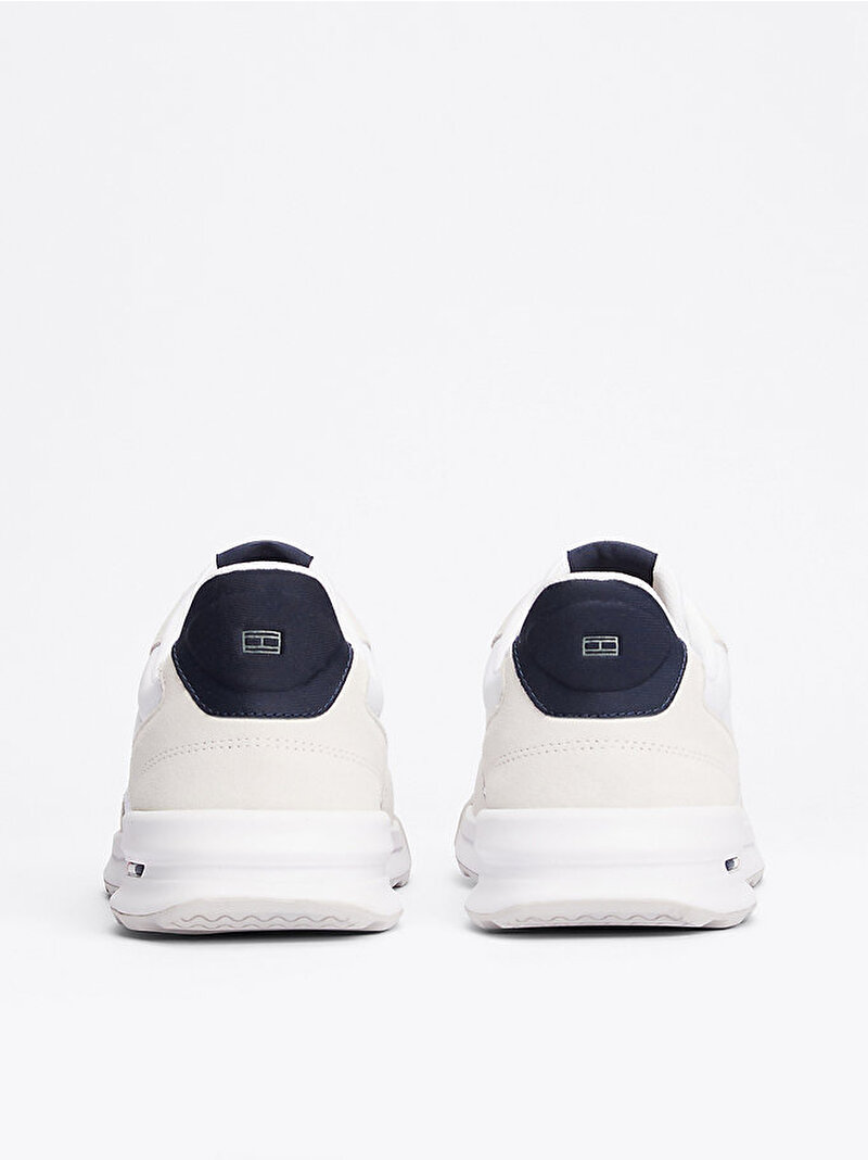 Erkek Retro Runner Mix Sneaker Beyaz  FM0FM05371YBS