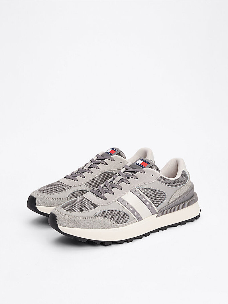 Erkek Tjm Technical Runner Sneaker Gri EM0EM01537PRZ