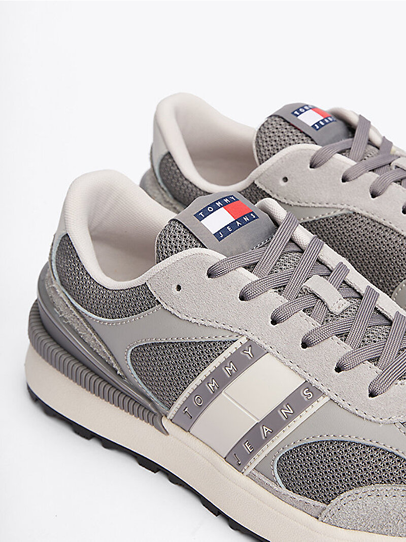 Erkek Tjm Technical Runner Sneaker Gri EM0EM01537PRZ