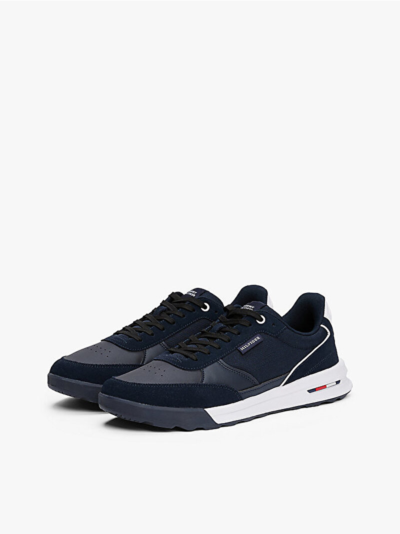 Erkek Retro Runner Mıx Sneaker Lacivert FM0FM05371DW5