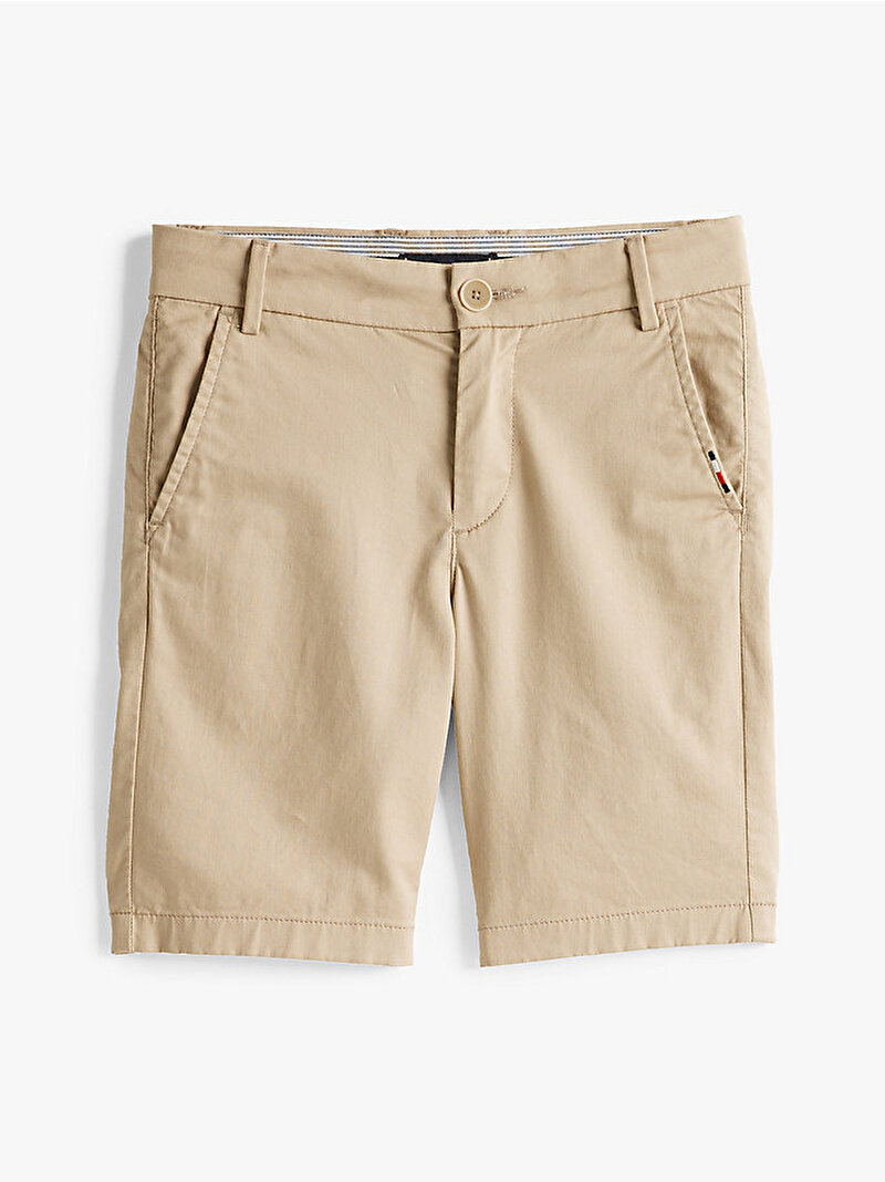 Erkek Çocuk 1985 Chino Şort Bej  KB0KB09641RBT