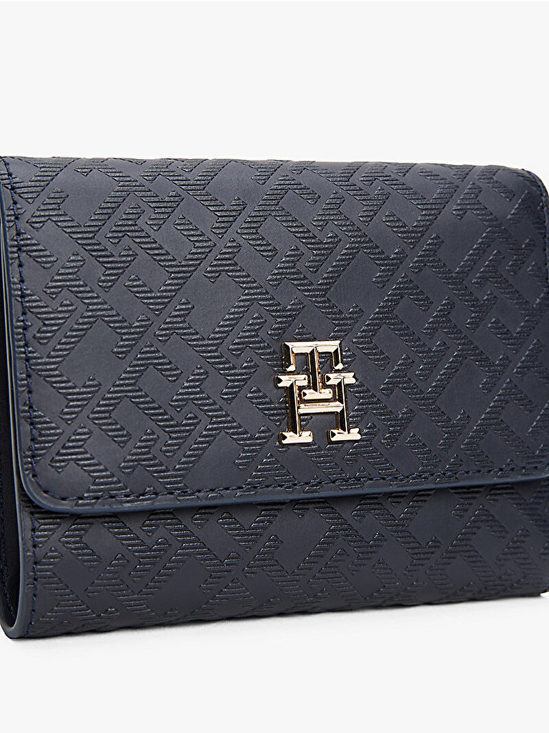 Kadın Th Distinct Trifold Cüzdan Lacivert AW0AW17257DW6