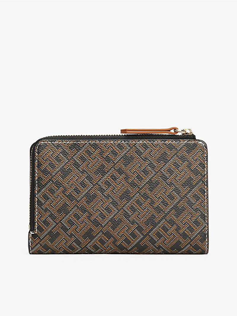 Kadın Th Monoplay Leather Cüzdan Siyah AW0AW17417BDS