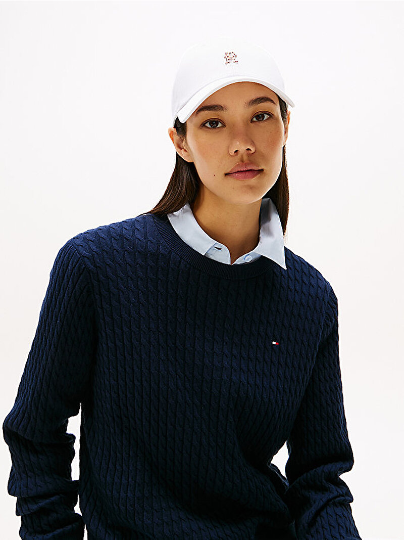 Kadın Elevated Chic Şapka Beyaz  AW0AW17128YCF