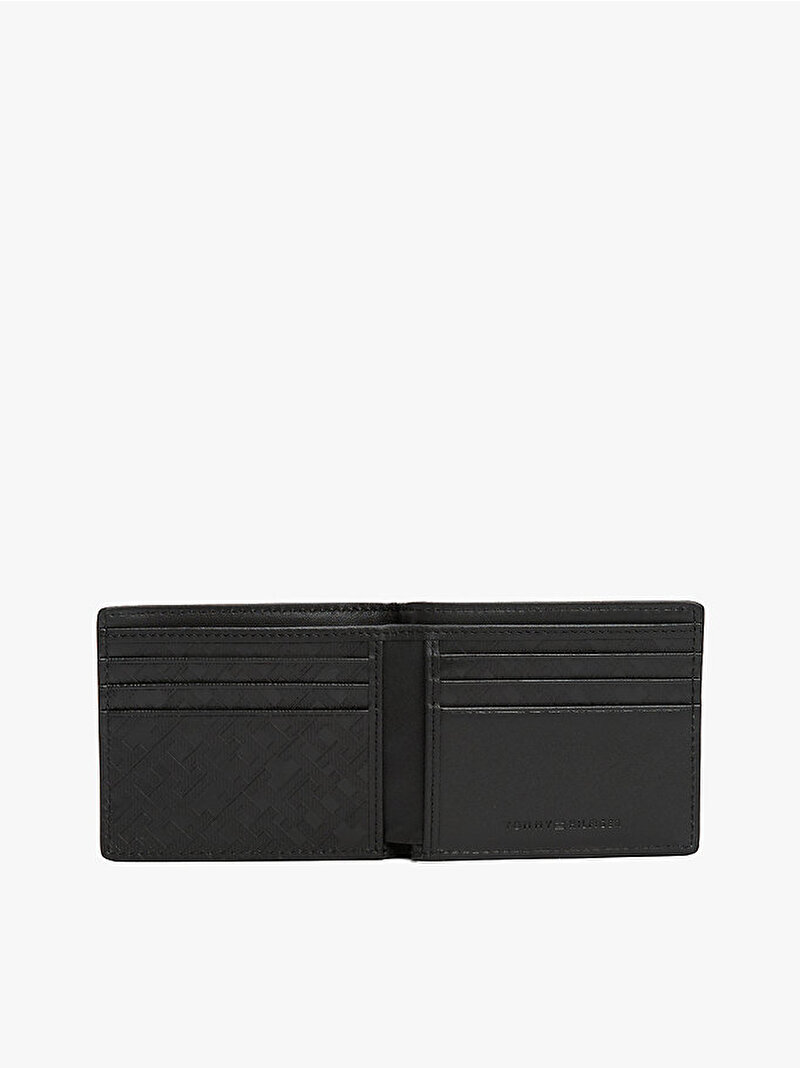 Erkek Th Monogram Mini Cüzdan Siyah AM0AM13251BDS