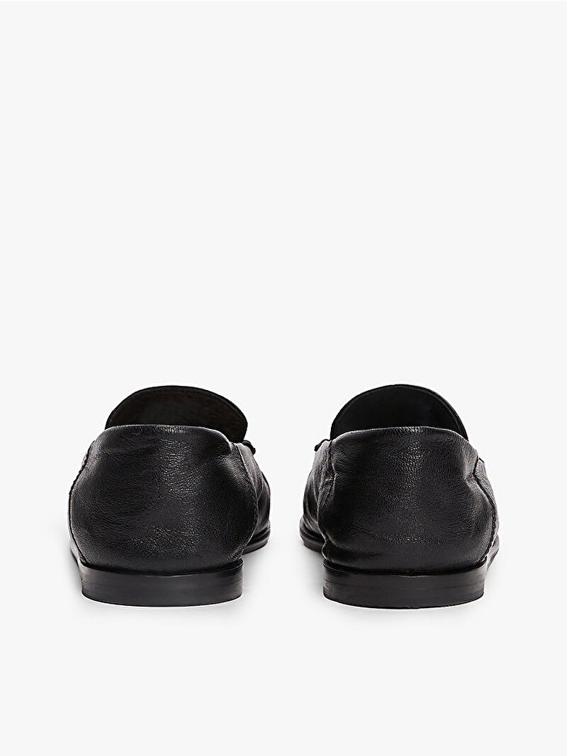 Kadın Soft Leather Squared Loafer Siyah FW0FW08412BDS