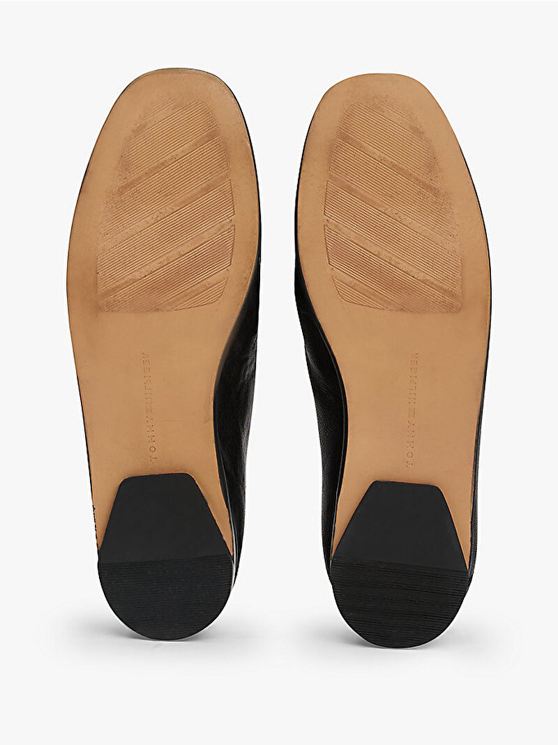 Kadın Soft Leather Squared Loafer Siyah FW0FW08412BDS