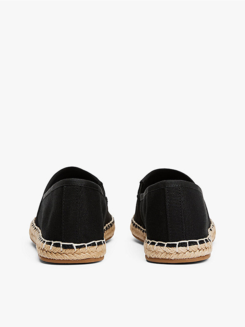 Kadın Flag Canvas Espadril Siyah FW0FW08541BDS