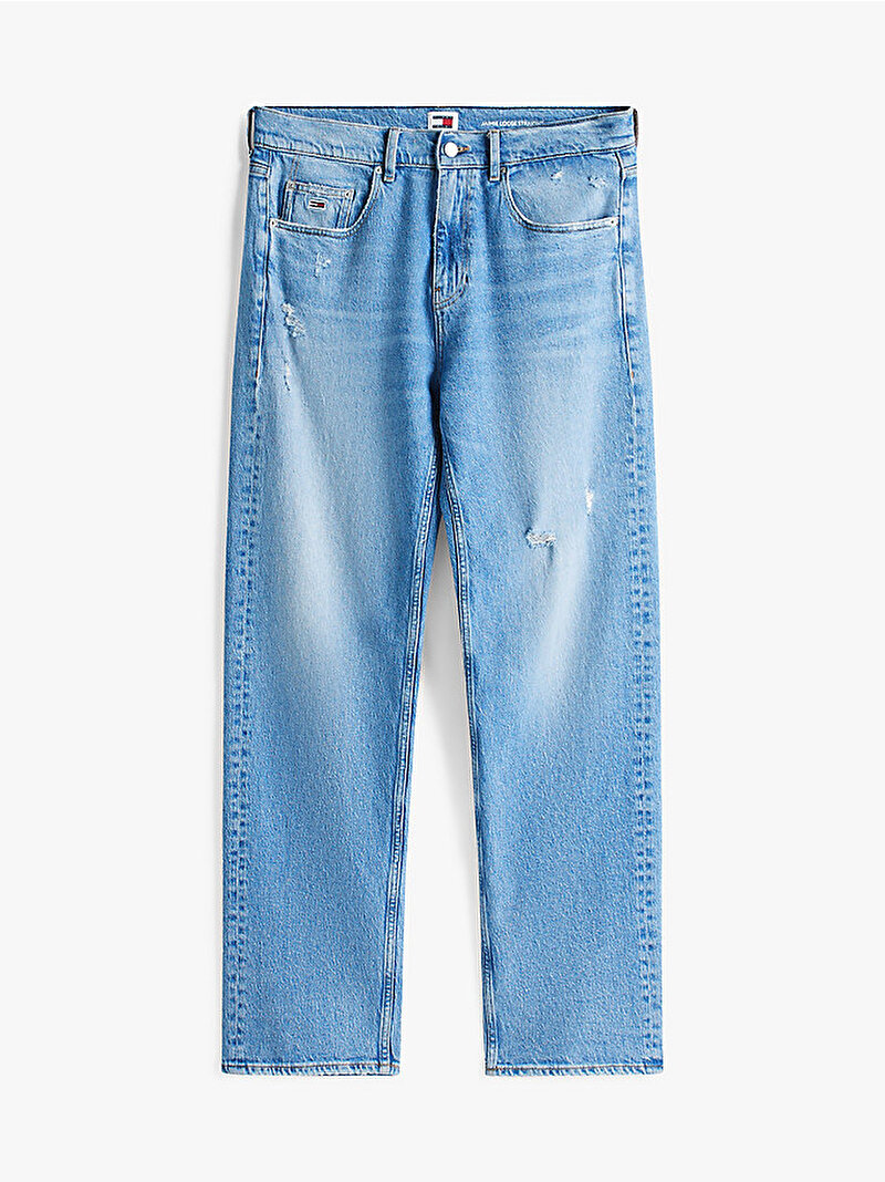 Erkek Jaimie Relaxed Straight Jean Pantolon Mavi  DM0DM210361AB