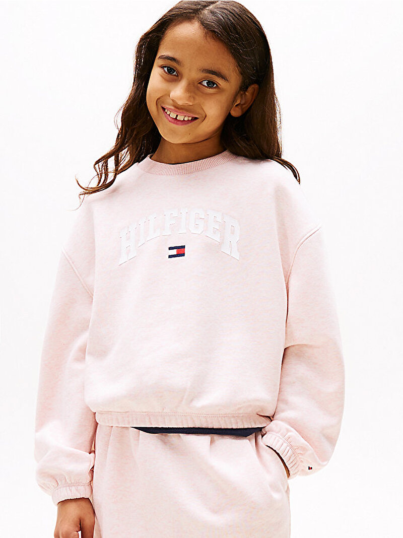 Kız Çocuk Varsity Sweatshirt Pembe  KG0KG08559XT0