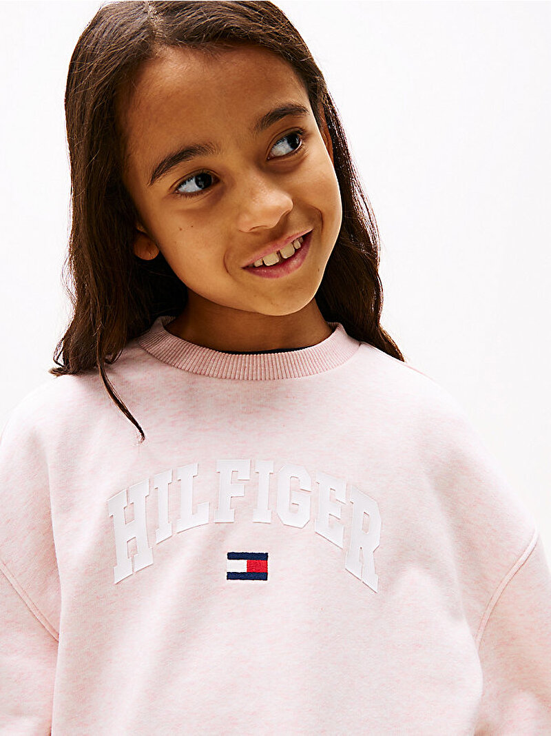 Kız Çocuk Varsity Sweatshirt Pembe  KG0KG08559XT0