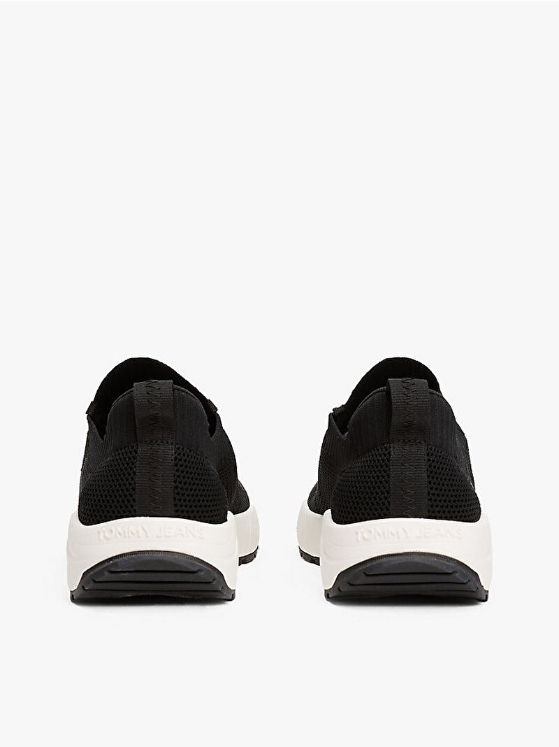Erkek Tjm Runner Kntitted Sneaker Siyah EM0EM01555BDS