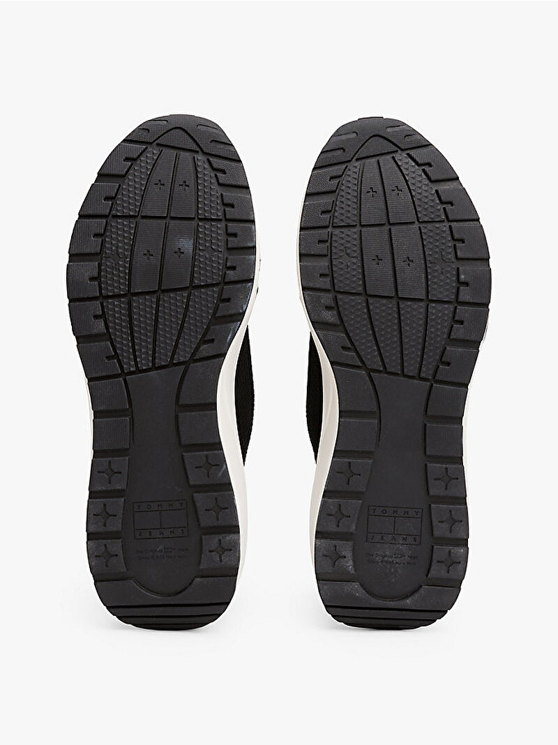 Erkek Tjm Runner Kntitted Sneaker Siyah EM0EM01555BDS