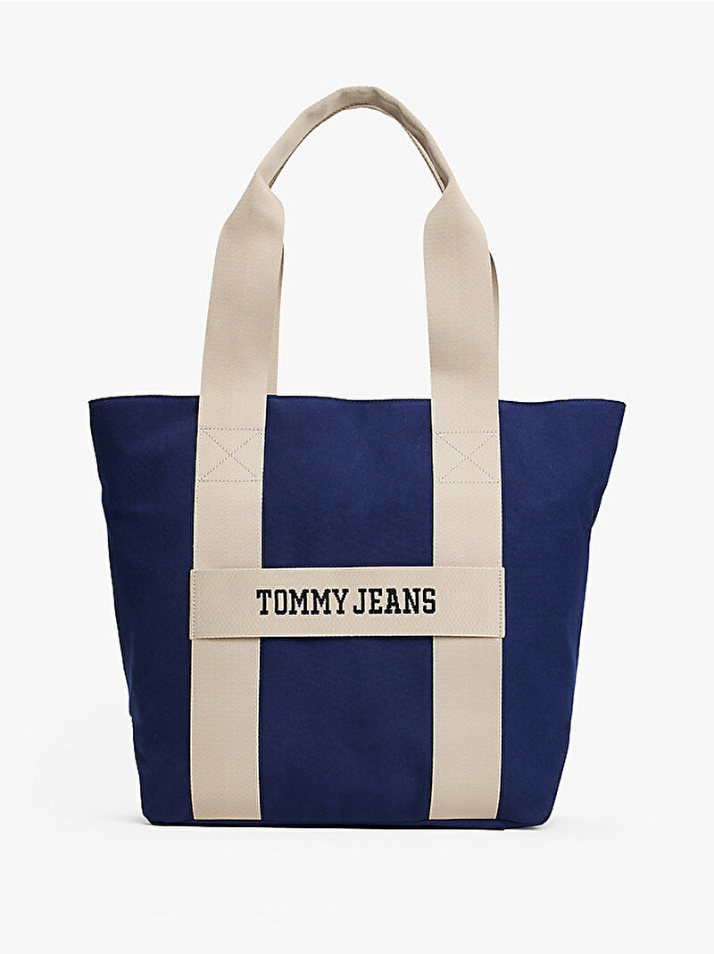 Erkek Tjm Retro Cool Tote Çanta Mavi  AM0AM13278C67