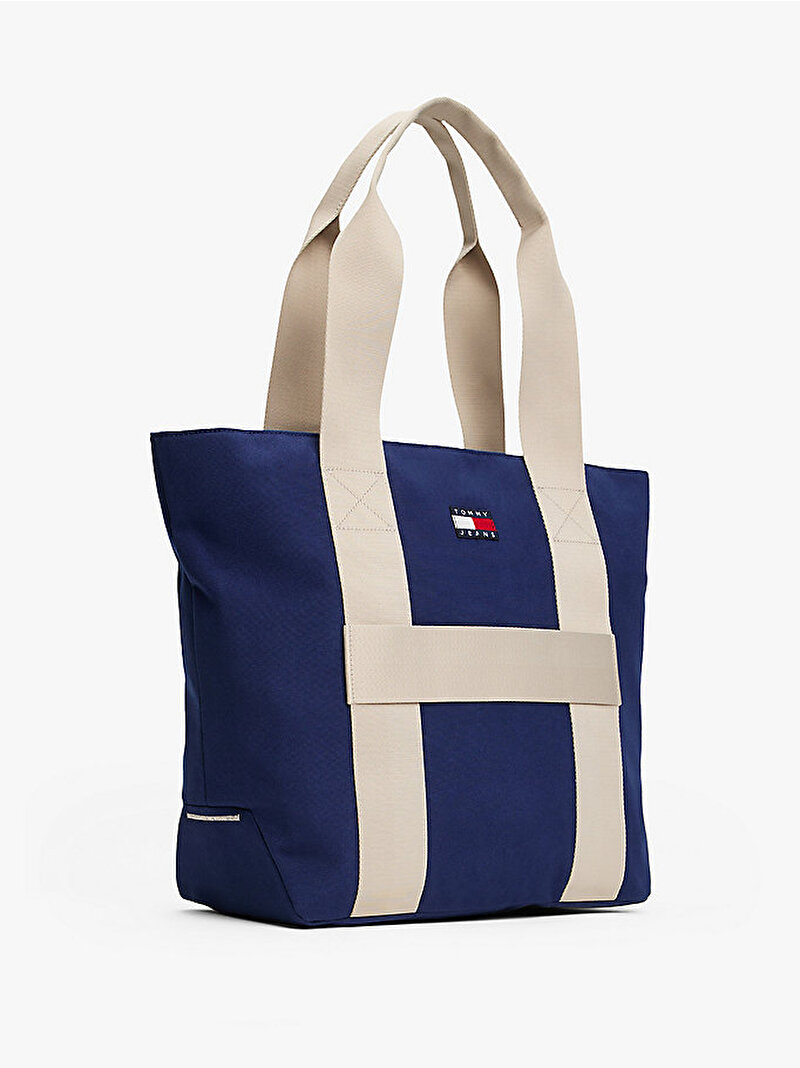 Erkek Tjm Retro Cool Tote Çanta Mavi  AM0AM13278C67