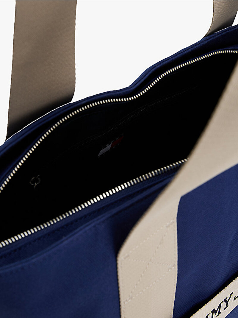 Erkek Tjm Retro Cool Tote Çanta Mavi  AM0AM13278C67