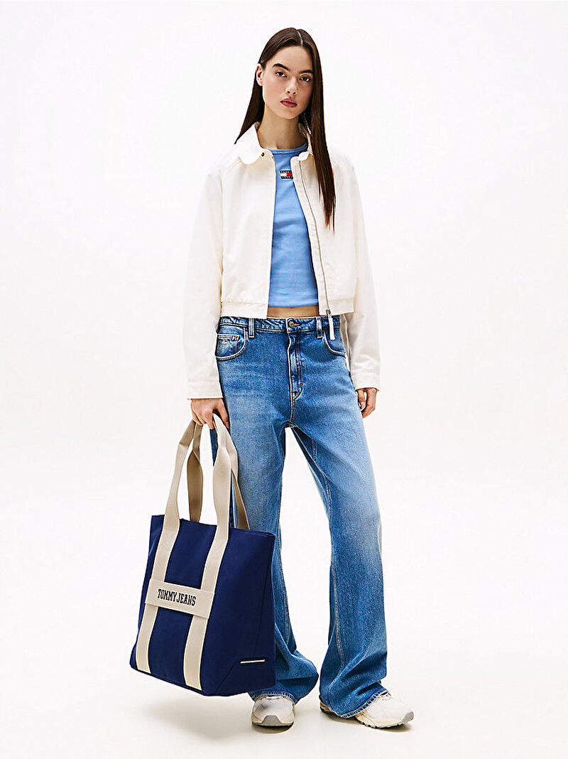 Erkek Tjm Retro Cool Tote Çanta Mavi  AM0AM13278C67