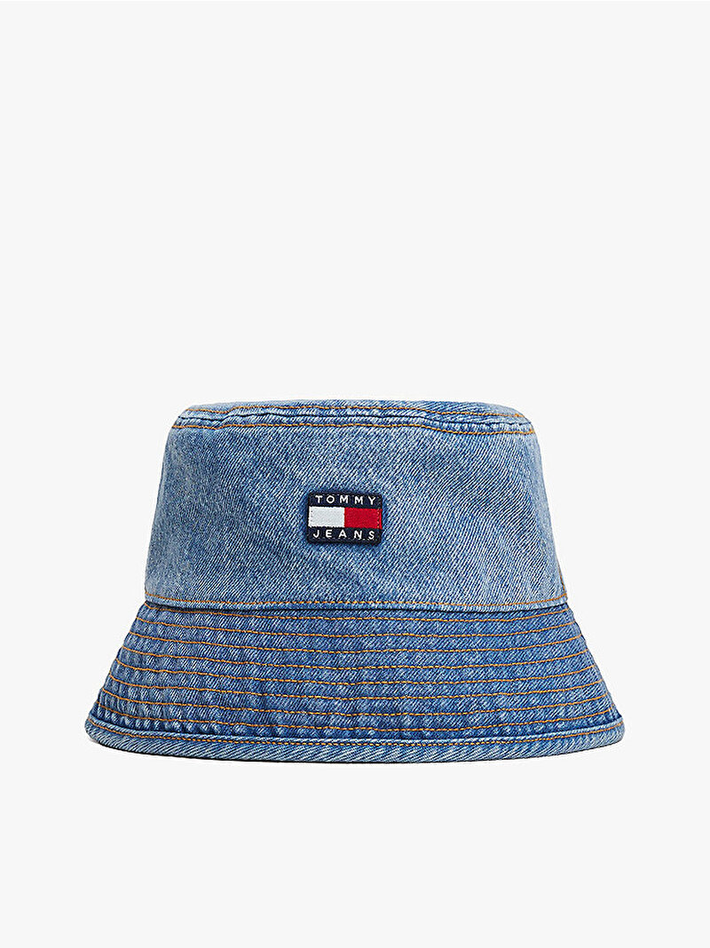 Erkek Tjm Heritage Denim Şapka Mavi  AM0AM132891A4