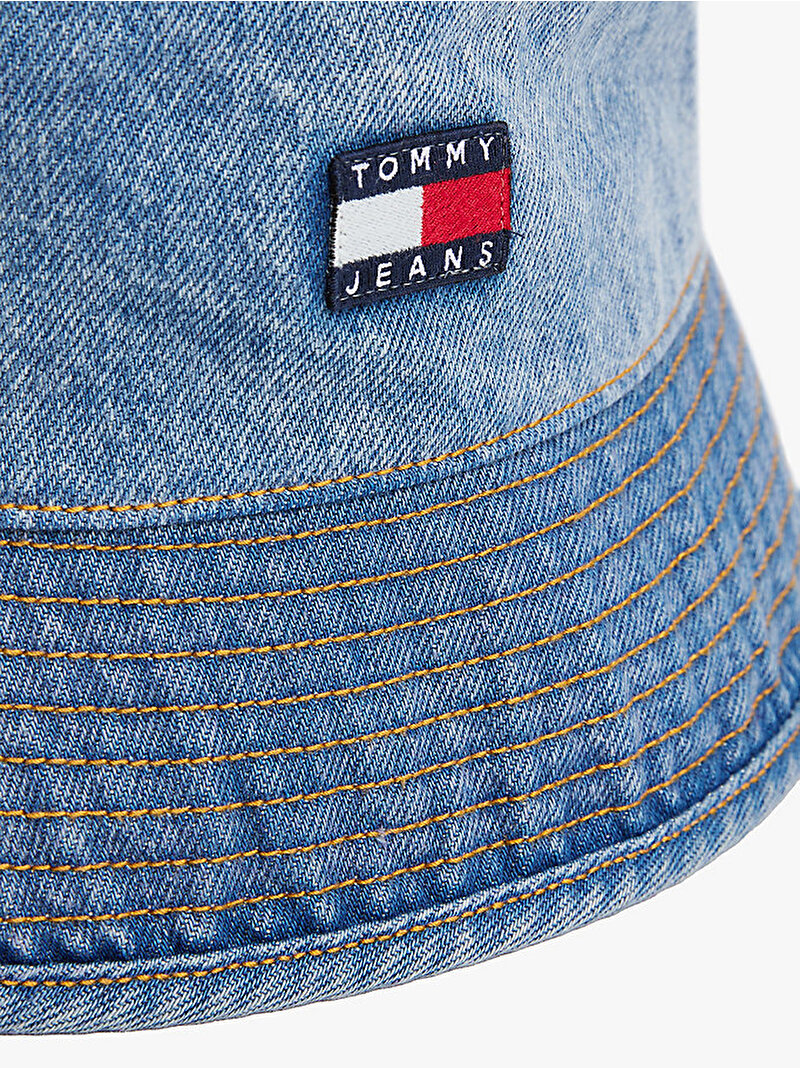 Erkek Tjm Heritage Denim Şapka Mavi  AM0AM132891A4