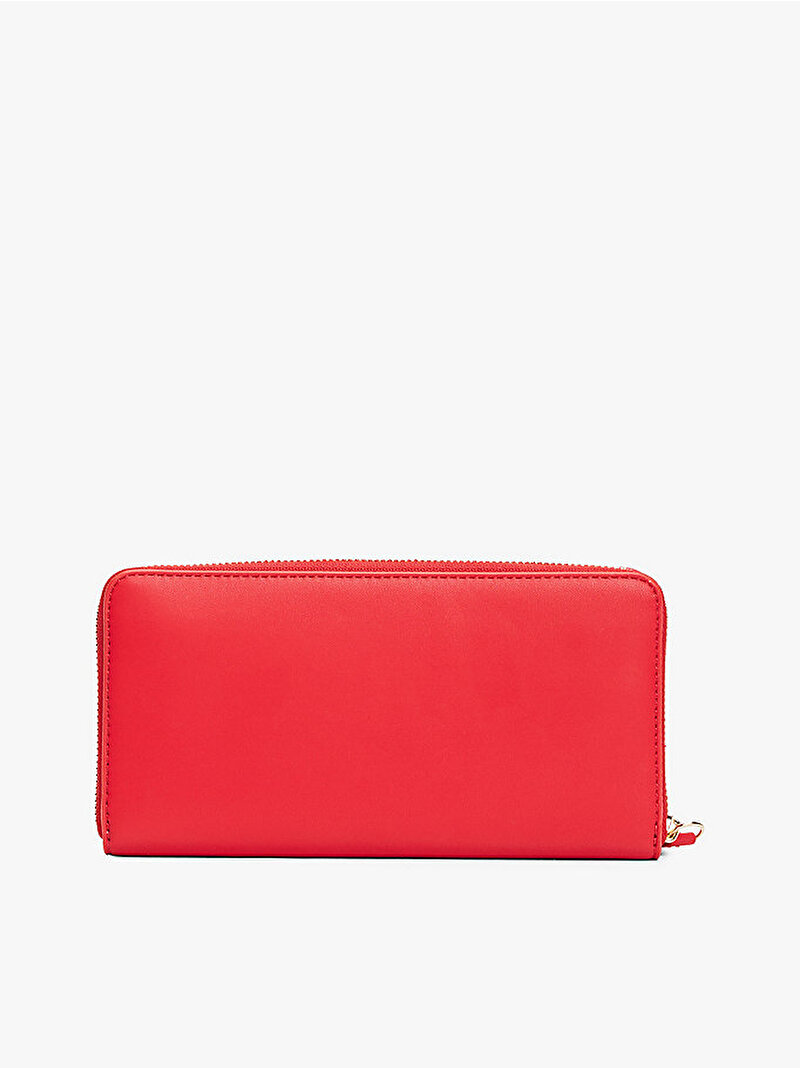 Kadın Th Logotape Large Cüzdan Kırmızı AW0AW17266XLG