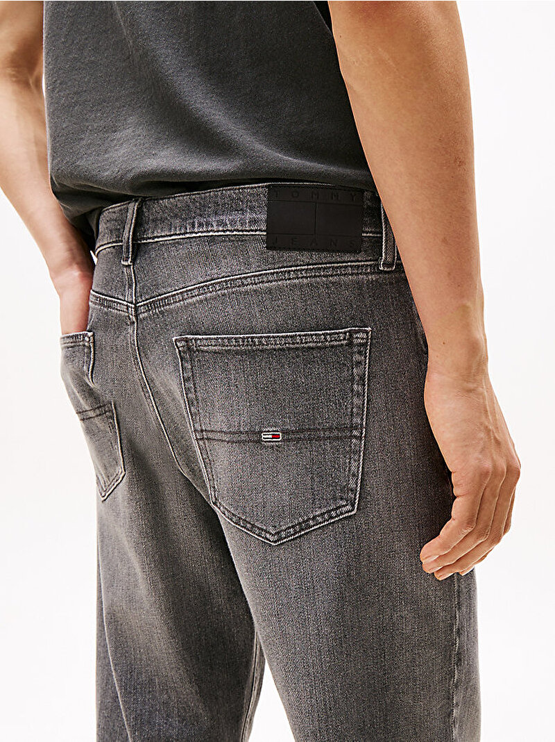 Erkek Otis Regular Straight Jean Pantolon Gri DM0DM213341BZ