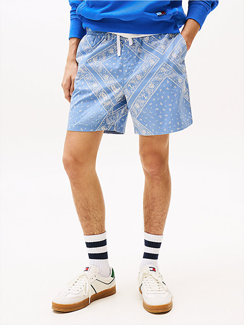 Erkek Tjm Loose  Beach Şort Mavi  DM0DM21945DY6