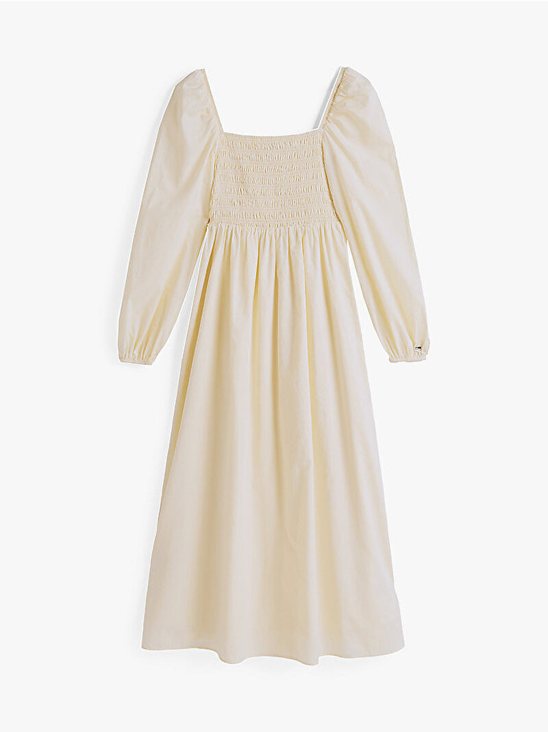 Kadın Tjw Cotton Voile Mid Elbise Bej  DW0DW21335ZGA
