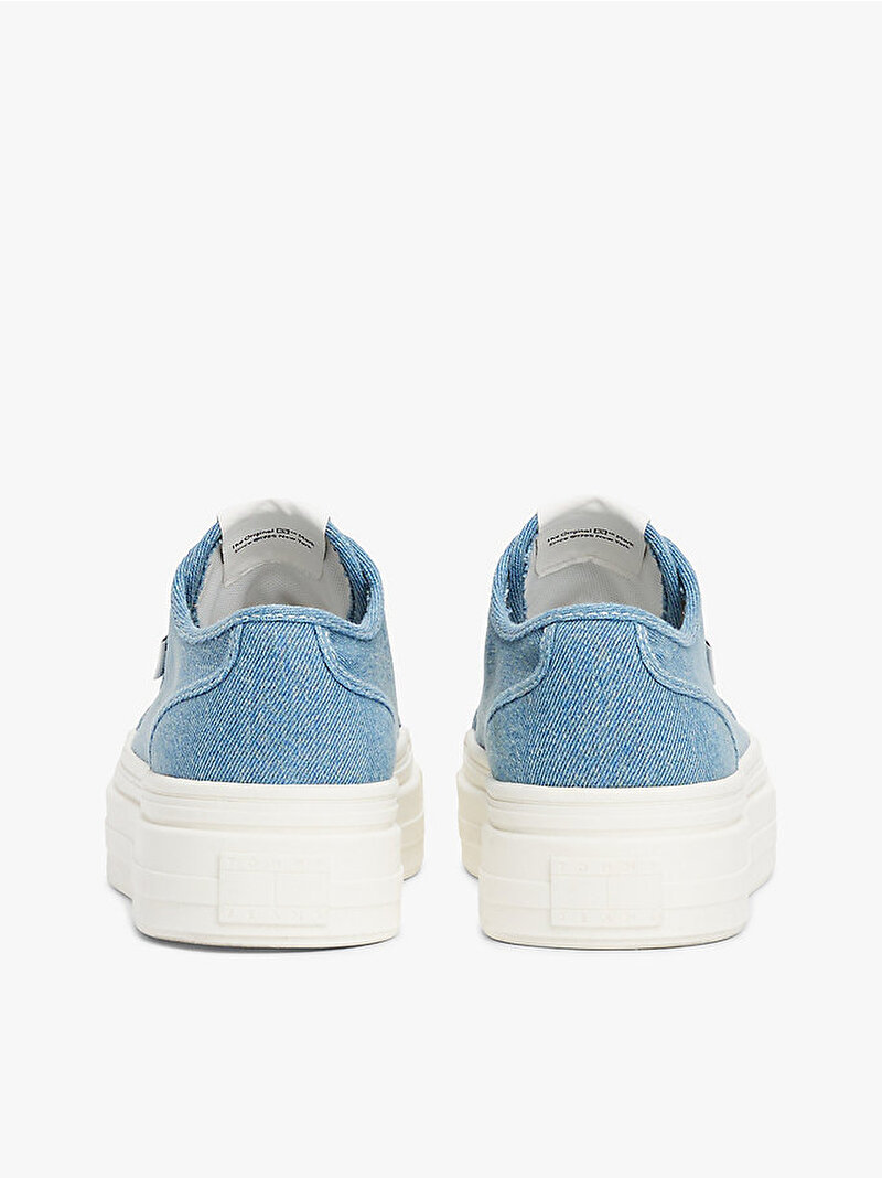 Kadın Tjw Foxing Flatform Sneaker Mavi  EN0EN027361CR