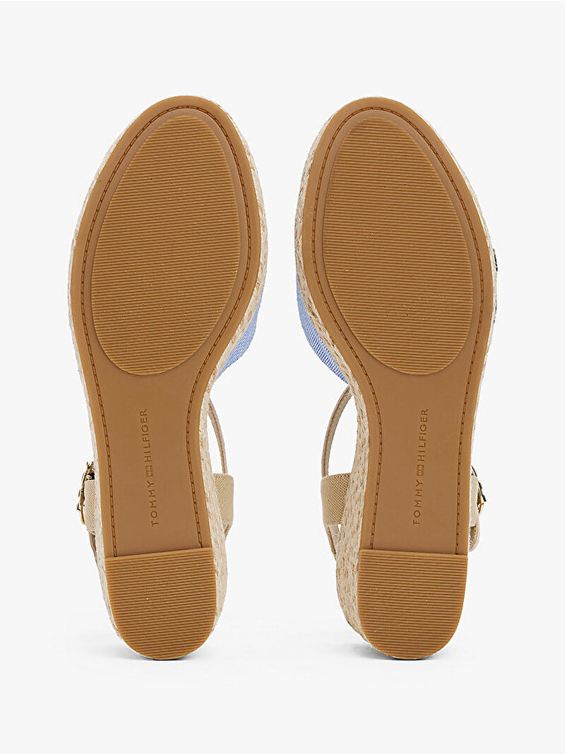 Kadın Chambray Mid Topuklu Espadril Çok renkli FW0FW08477C30