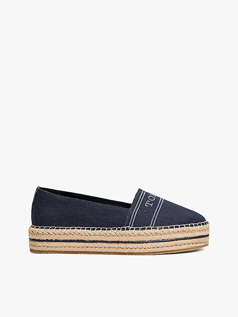 Kadın Denim Platform Espadril Çok renkli FW0FW08543DW6