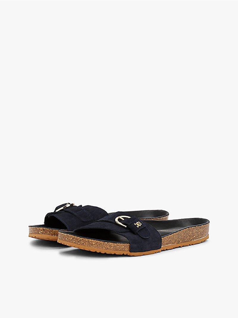 Kadın Soft Suede Adjustable Terlik Çok renkli FW0FW08809DW6