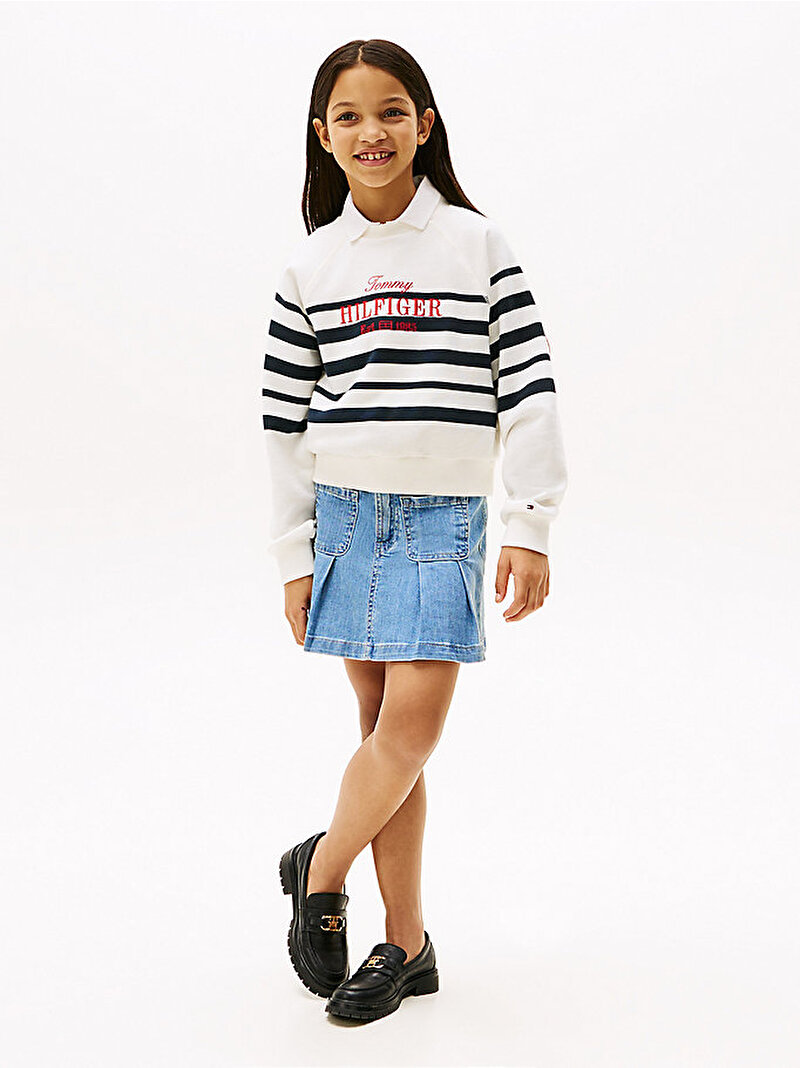 Kız Çocuk Tommy Sweatshirt Çok renkli KG0KG084520A7