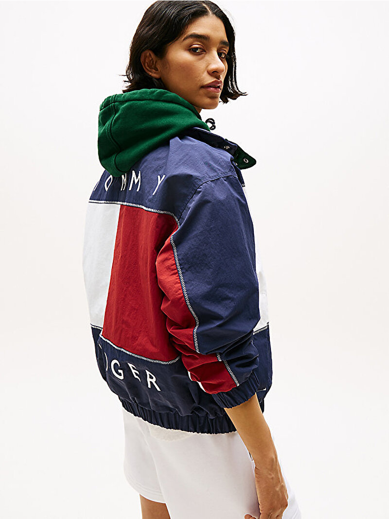 Unisex Gi Sailing Reversible Ceket Yeşil MN0MN00006L6K