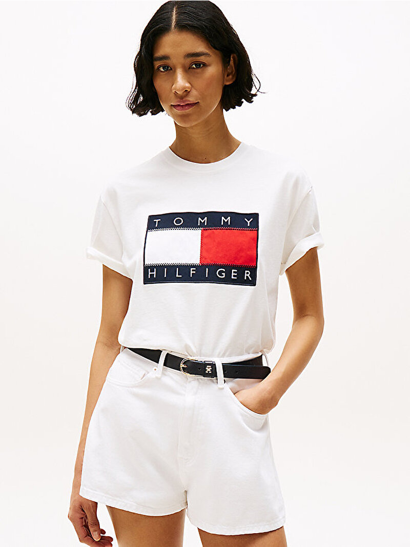 Unisex Gi Sailing Flag T-Shirt Ekru MN0MN00011YBL