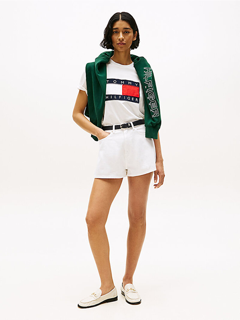 Unisex Gi Sailing Flag T-Shirt Ekru MN0MN00011YBL