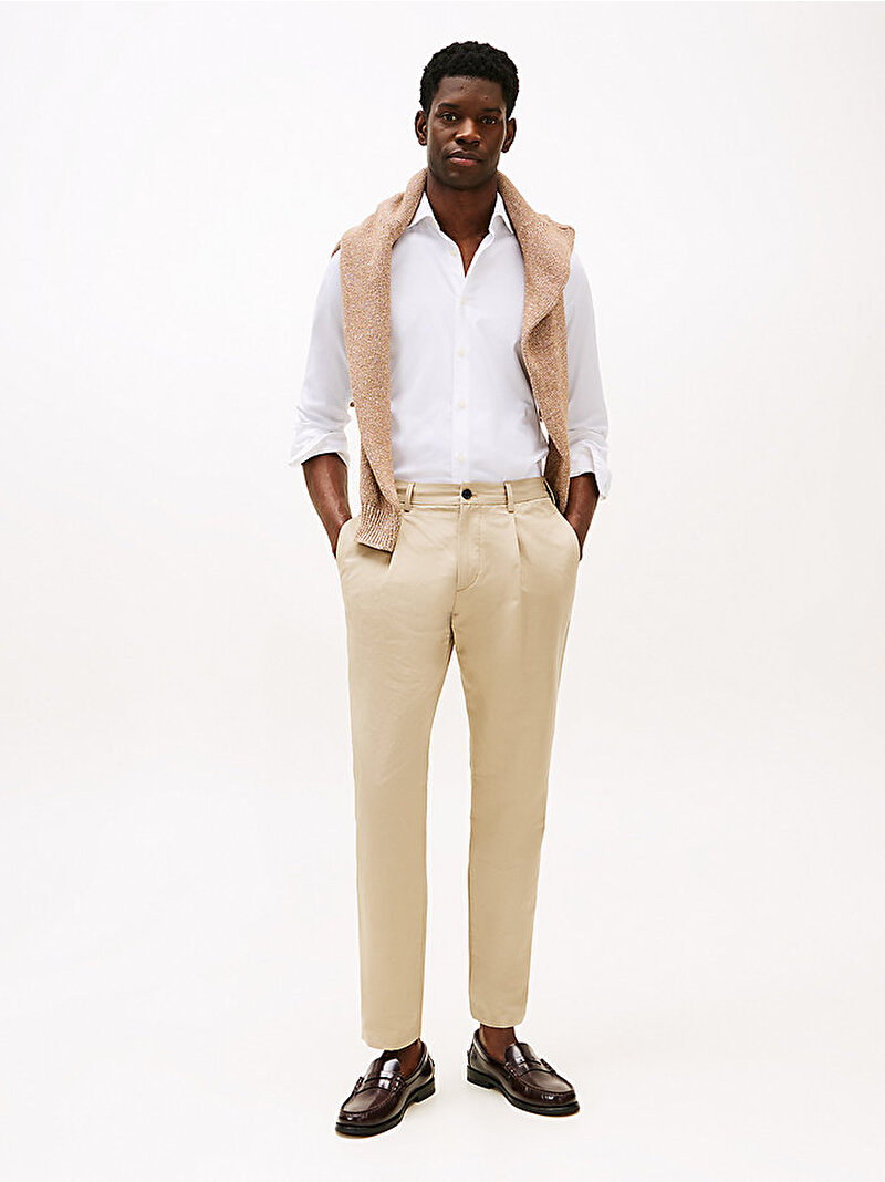 Erkek Dc Solid Poplin Gömlek Beyaz  MW0MW36933YCF