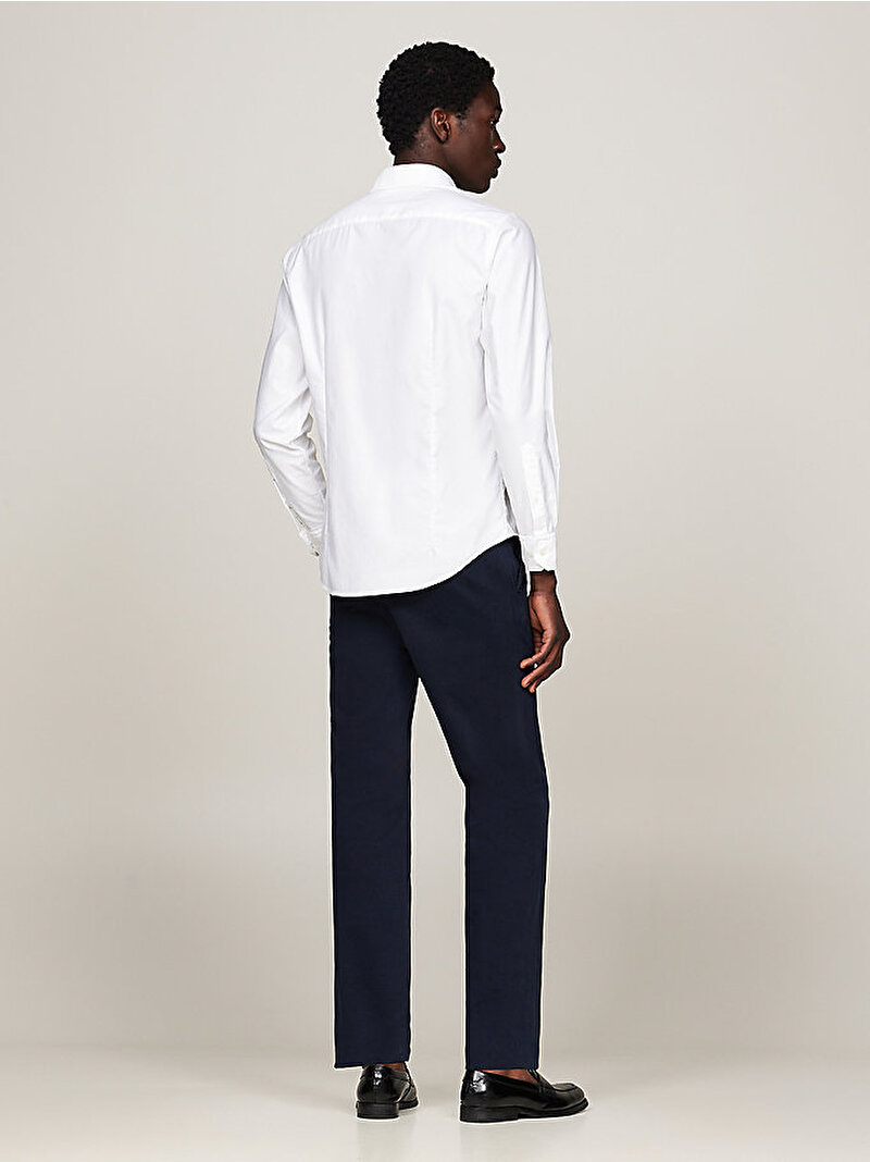 Erkek Dc Solid Poplin Gömlek Beyaz  MW0MW36933YCF