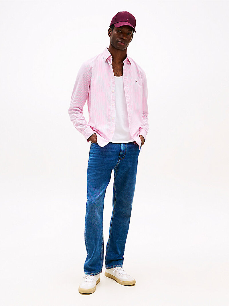 Erkek Regular Mercer Jean Pantolon Mavi  MW0MW390371CU