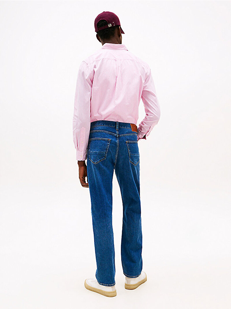 Erkek Regular Mercer Jean Pantolon Mavi  MW0MW390371CU