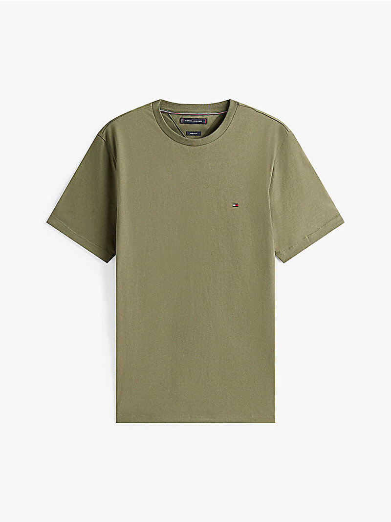 Erkek Essential Seasonal Regular Fit T-Shirt Yeşil MW0MW39995PLI