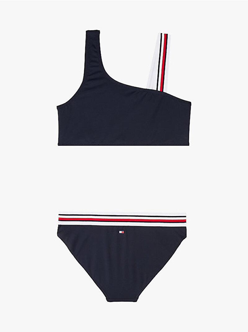 Kız Çocuk Tek Omuz Bikini Takım Lacivert UG0UG00805DW5