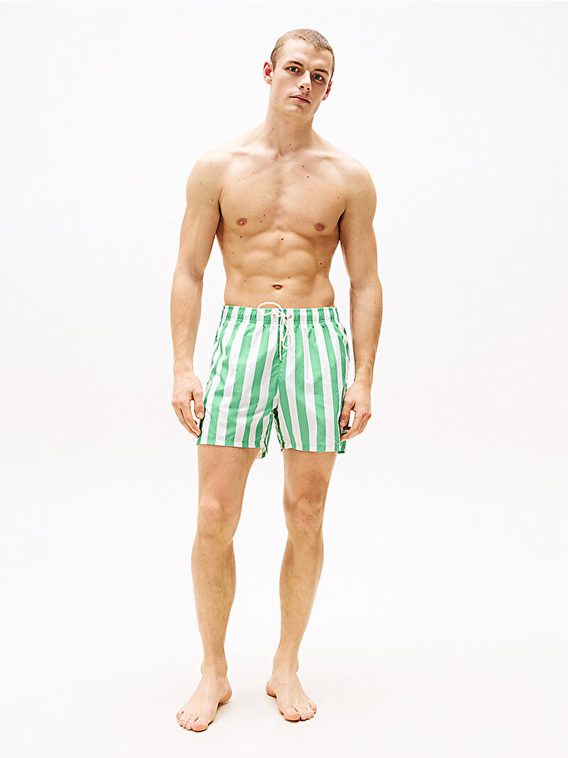 Erkek Medium Drawstring Deniz Şortu Yeşil UM0UM034910JX