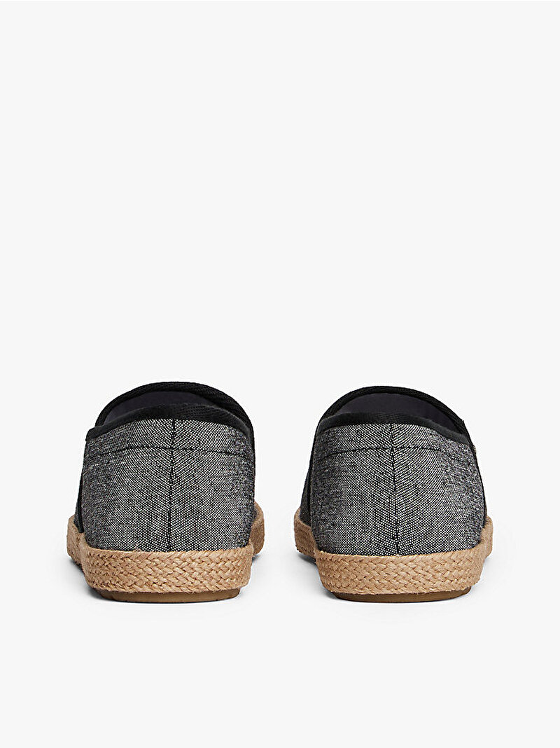 Erkek Hilfiger Chambray Espadril Siyah FM0FM05391BDS