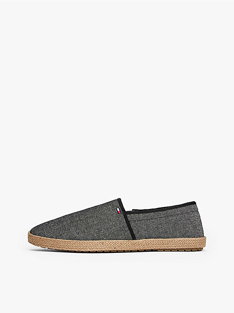 Erkek Hilfiger Chambray Espadril Siyah FM0FM05391BDS