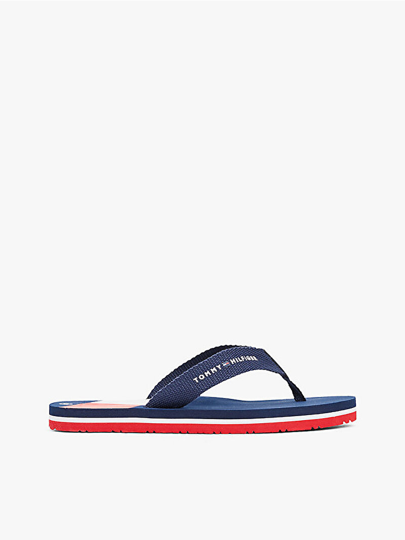 Çocuk Unisex Flag Print Terlik Mavi  EF00033908800