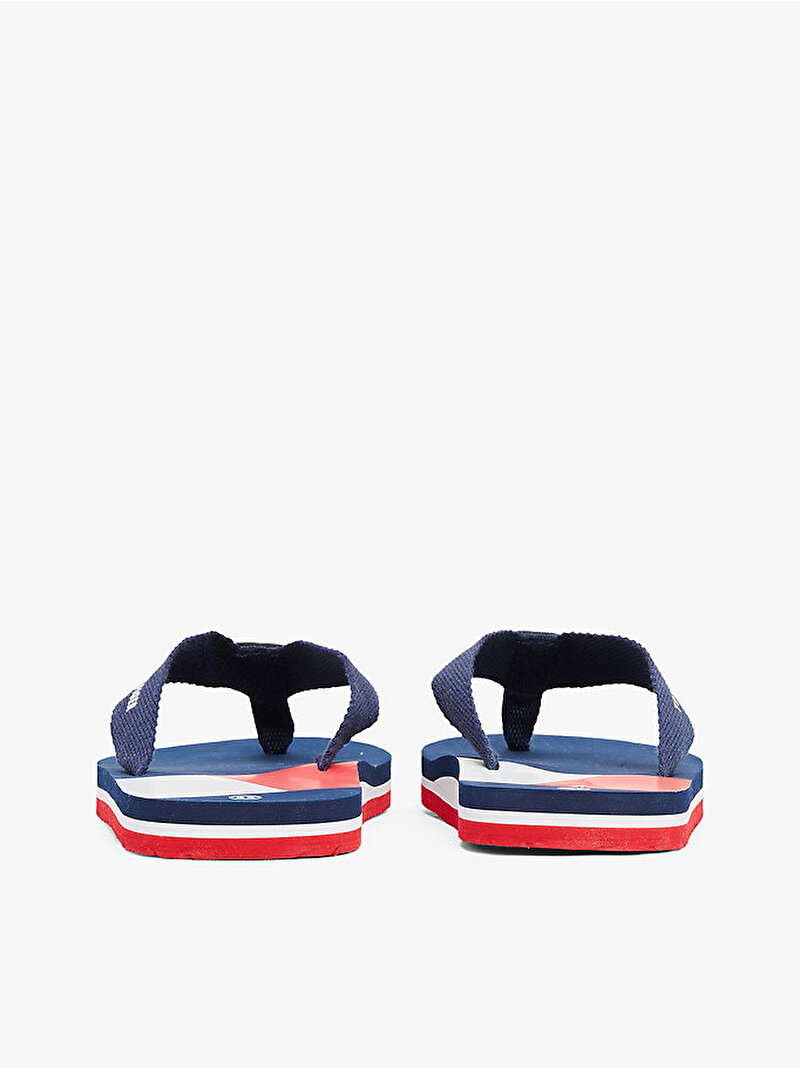 Çocuk Unisex Flag Print Terlik Mavi  EF00033908800