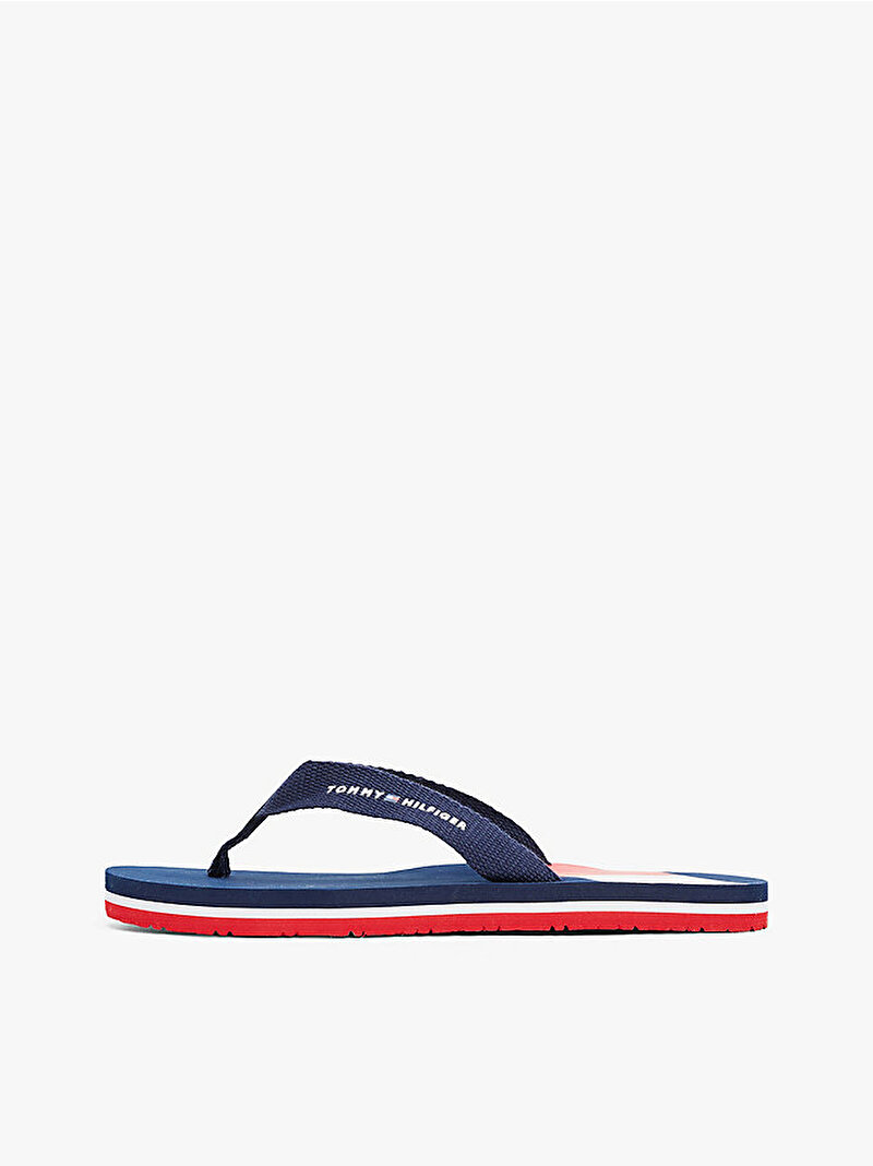 Çocuk Unisex Flag Print Terlik Mavi  EF00033908800