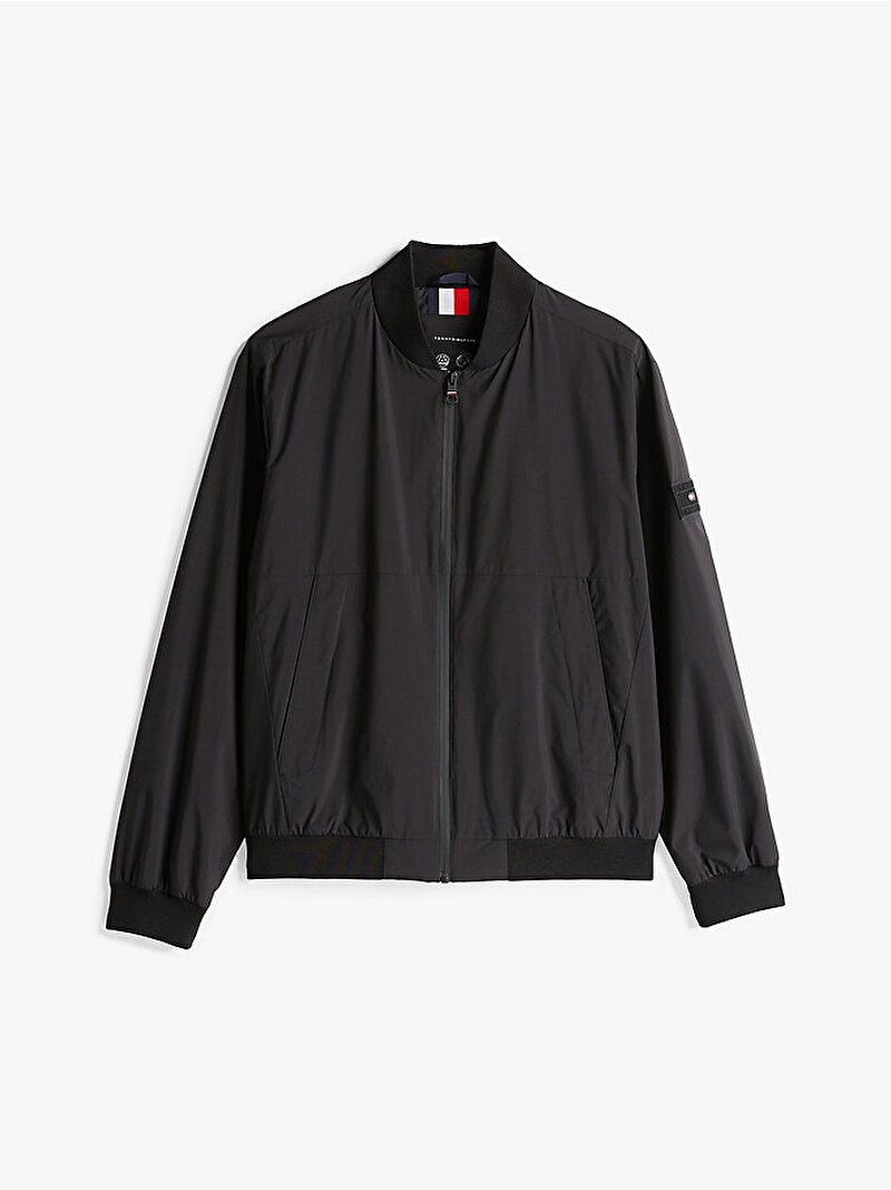 Erkek Branded Bomber Ceket Siyah MW0MW39199BDS